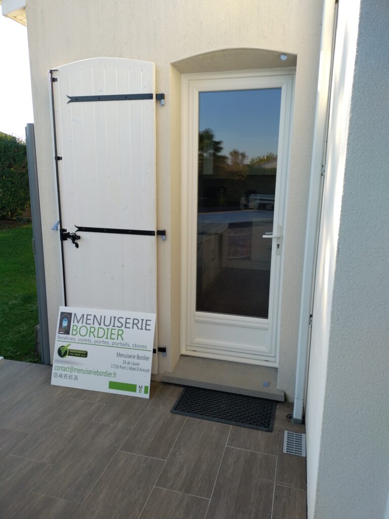 Volets alu blanc - Menuiserie Bordier