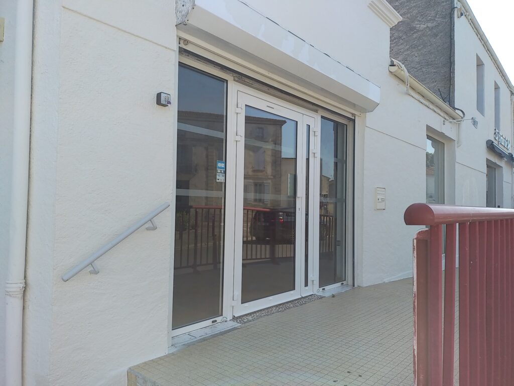 Porte gamme lourde en alu - Menuiserie Bordier