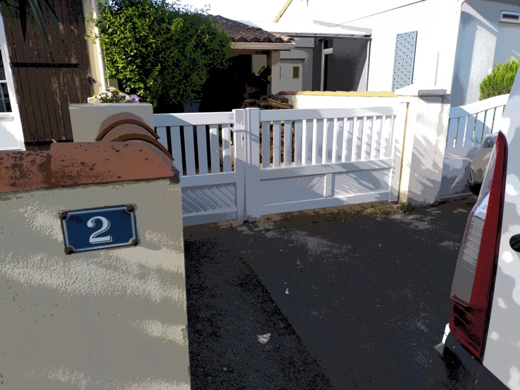 PORTAIL PVC - Menuiserie Bordier