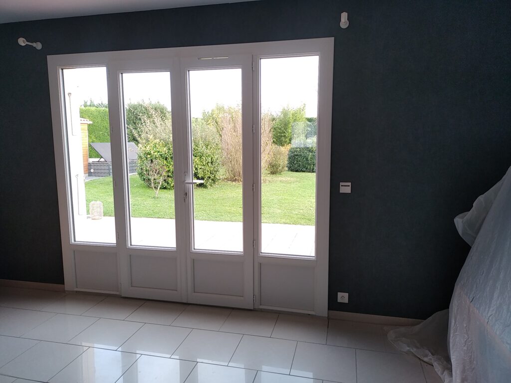 Porte fenêtre 4 vantaux - Menuiserie Bordier